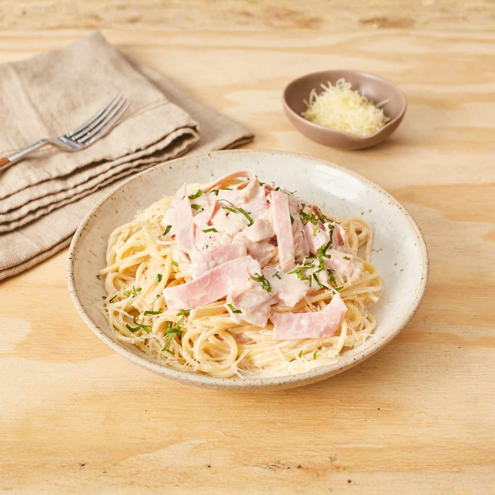 Pasta al alfredo